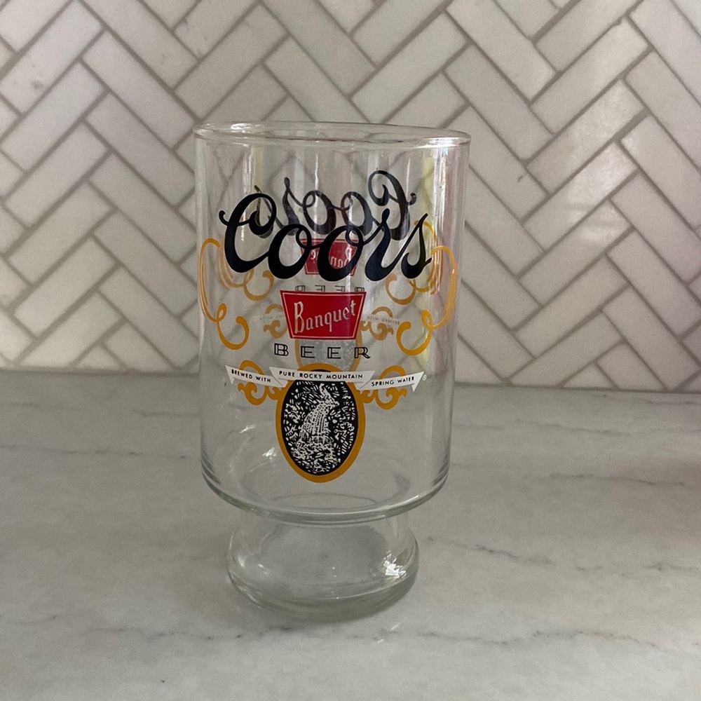 Coors Beer Glass